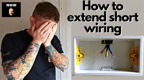 extend short wires in electrical box|how to extend short cables.